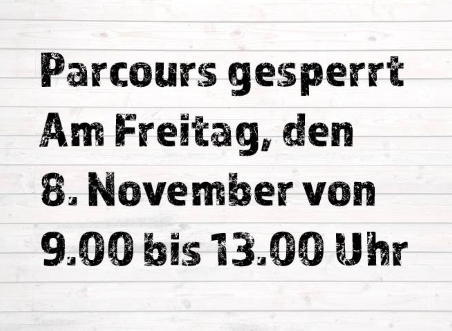 Parcoursinfo/Drückjagd