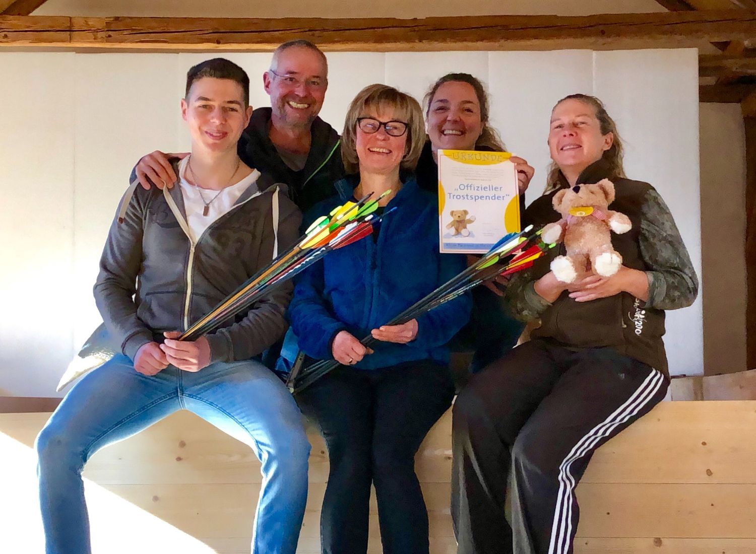 Pfeilspendenaktion