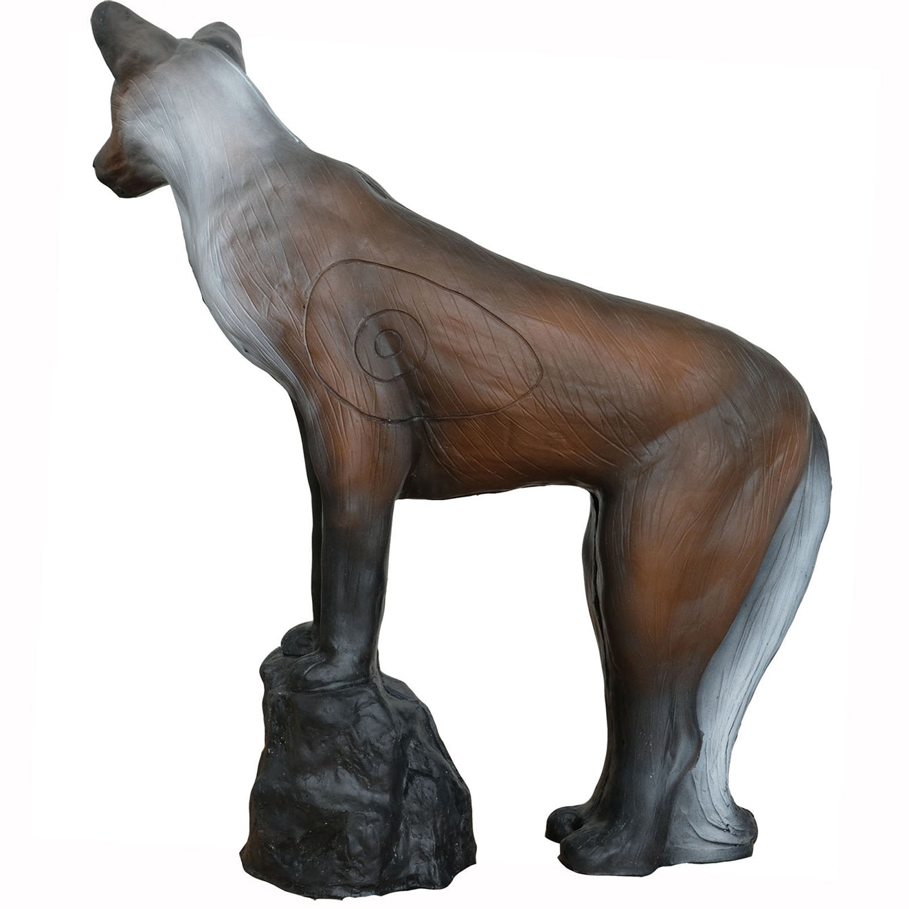 Leitold, Wolf auf Stein