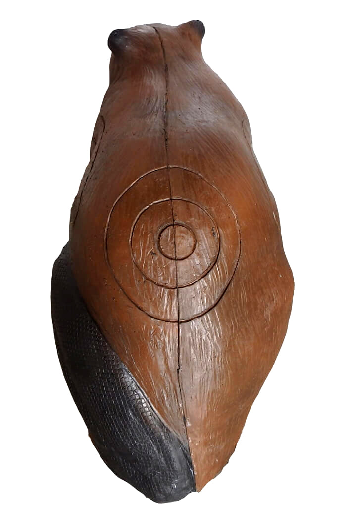 Leitold, Biber sitzend