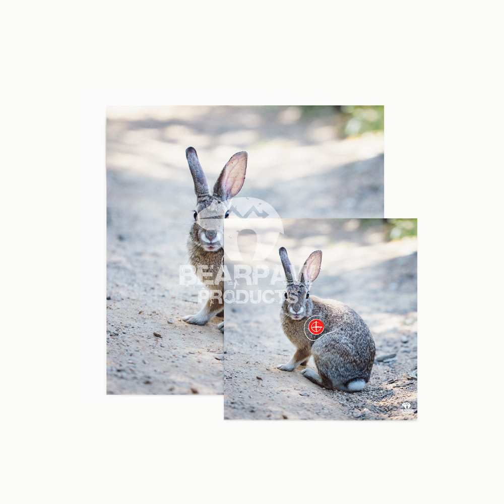 Scheibenauflage Bearpaw, 2D-Hase_Neu