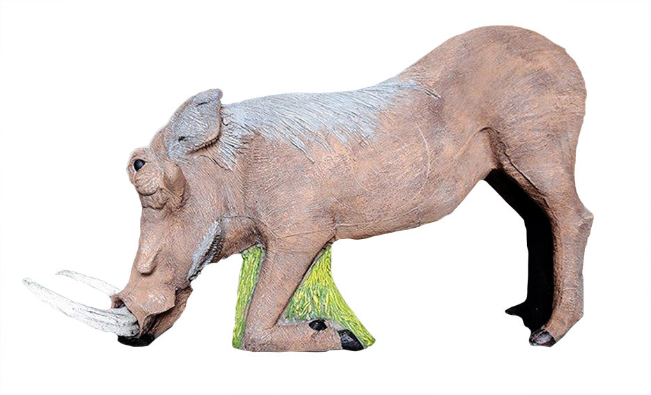 Wildcrete Warzenkeiler äsend