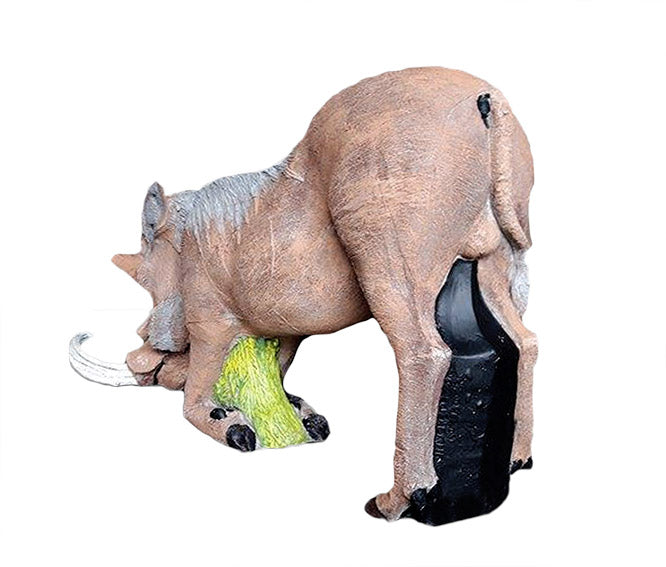 Wildcrete Warzenkeiler äsend