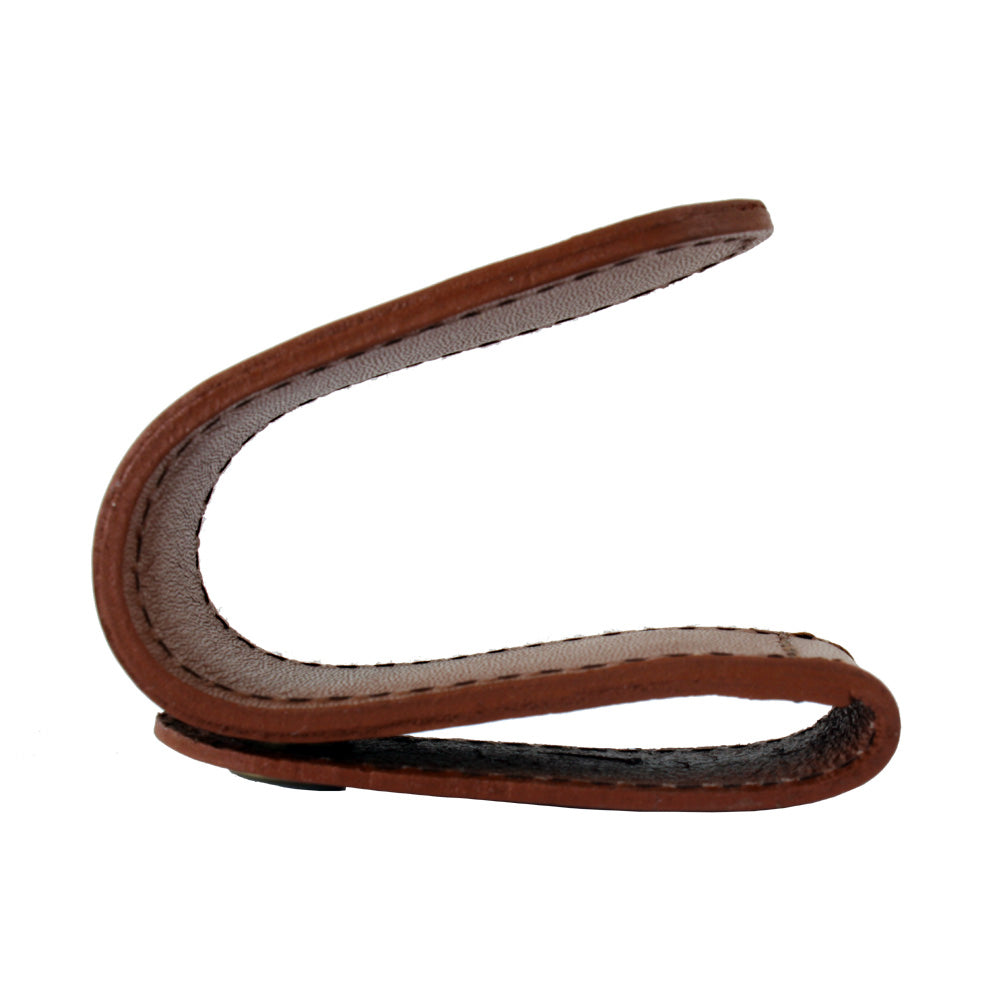 Gürtelhalter, Bogen Leder