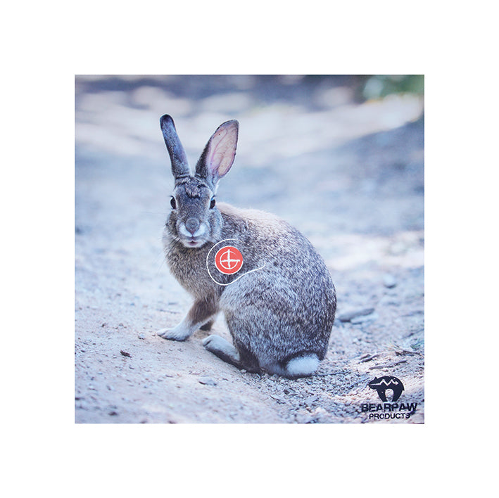 Scheibenauflage Bearpaw, 2D-Hase