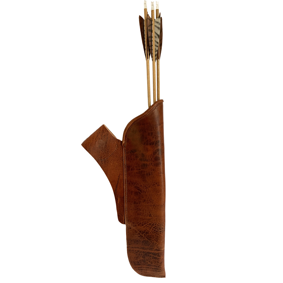 Bow-Targets Seitenköcher Cognac