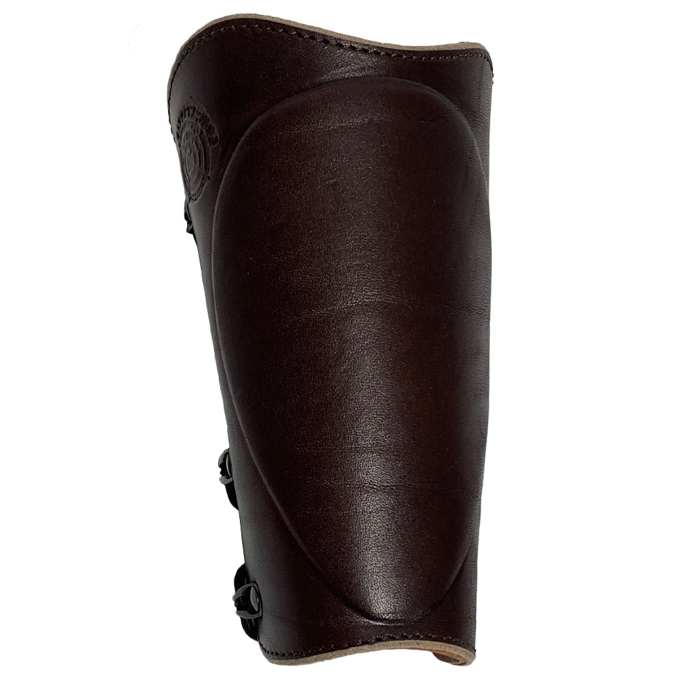 Bow-Targets Armschutz Dunkelbraun