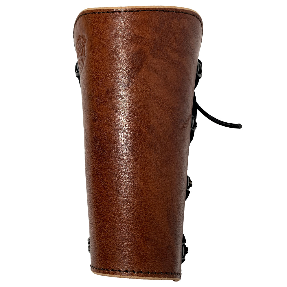 Bow-Targets Armschutz Cognac