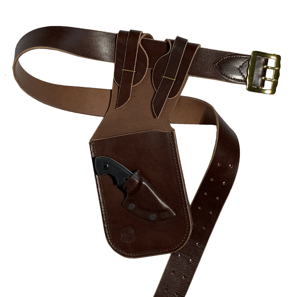 Bow-Targets Gürtel Dunkelbraun