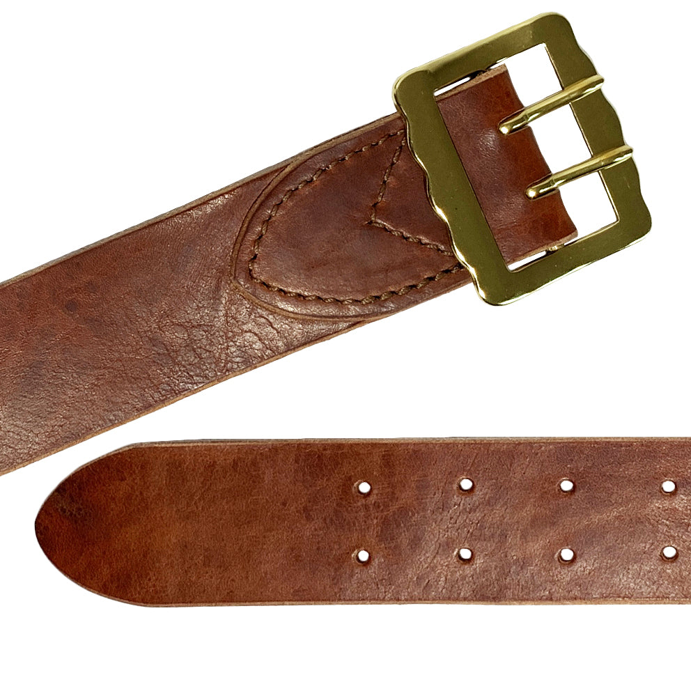 Bow-Targets Gürtel Cognac