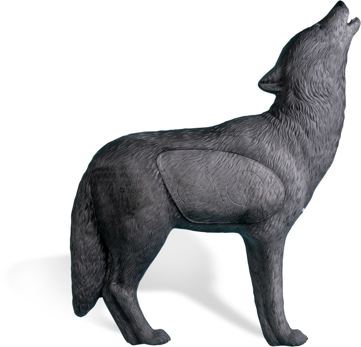 Rinehart Grauer Wolf heulend