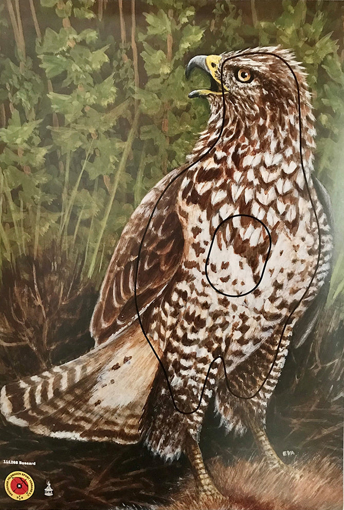 Scheibenauflage Krüger, Bussard