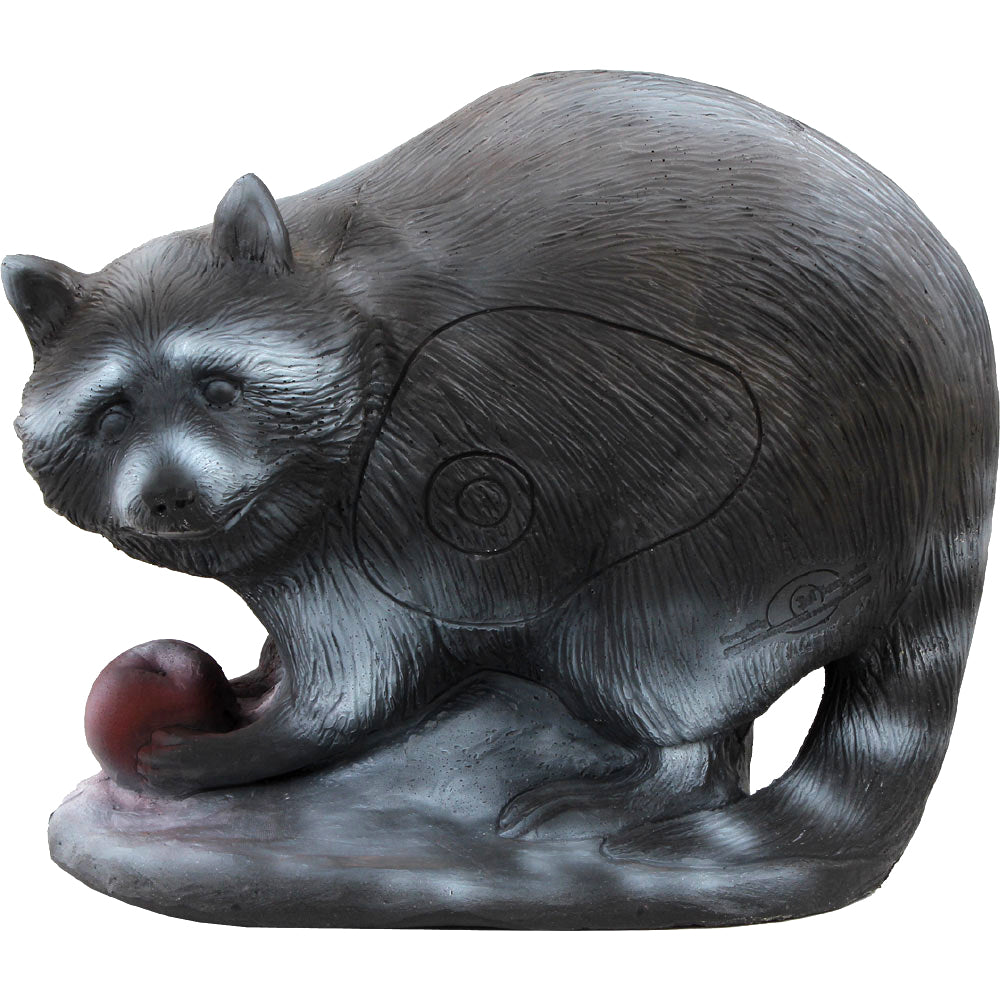 Longlife Waschbär mit Apfel