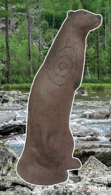 Scheibenauflage Leitold, 2D-Fischotter stehend