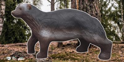 Scheibenauflage Leitold, 2D-Vielfraß