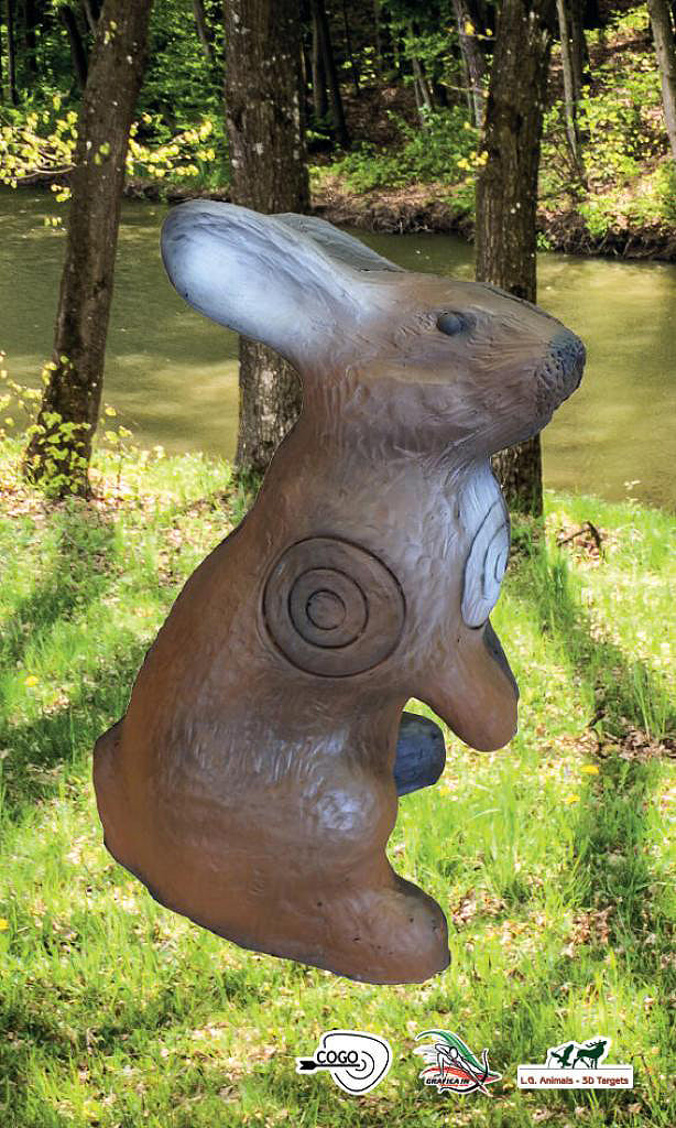 Scheibenauflage Leitold, 2D-Hase
