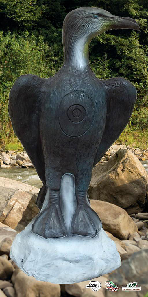 Scheibenauflage Leitold, 2D-Kormoran