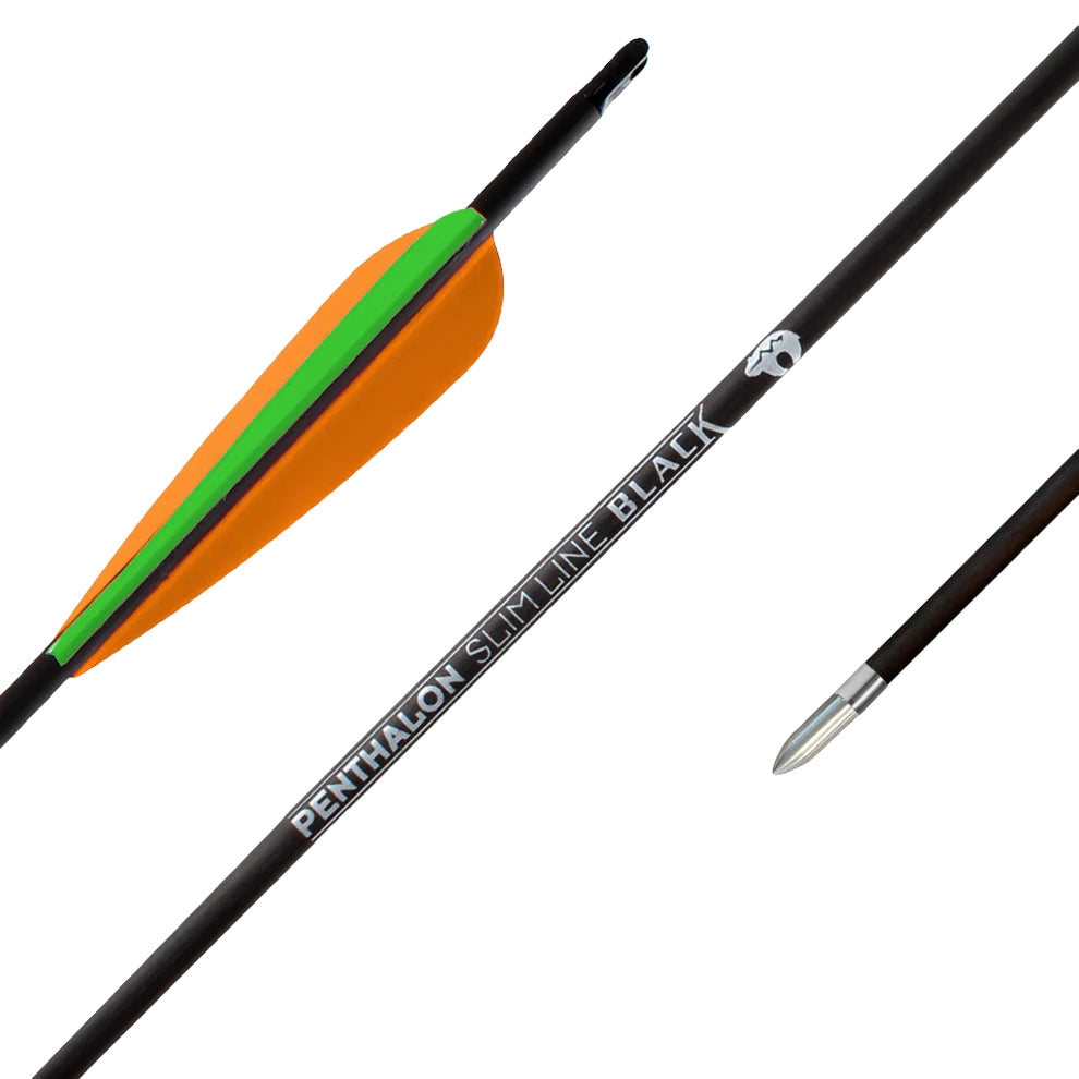 Fertigpfeil Penthalon SL Black Fletches