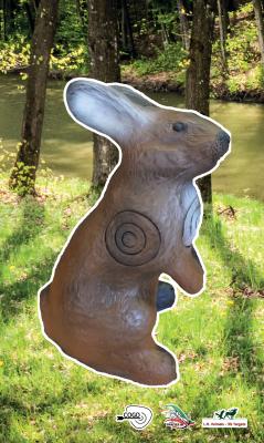 Scheibenauflage Leitold, 2D-Hase