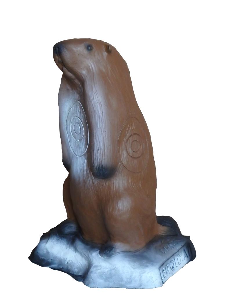 Leitold, Murmeltier stehend