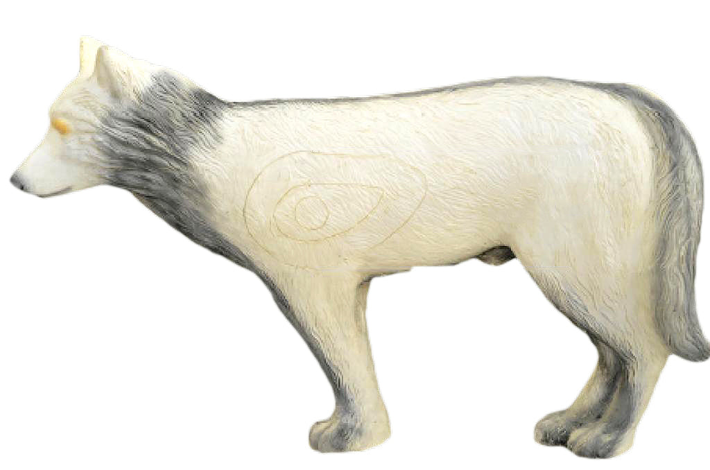 Leitold, weißer Wolf laufend