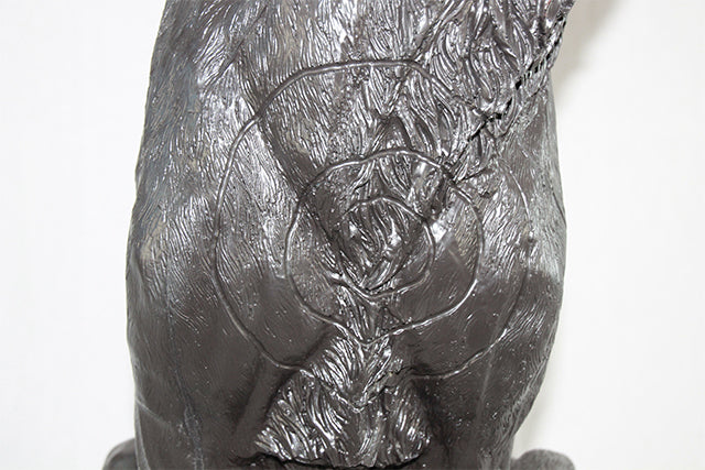 Franzbogen Panther sitzend