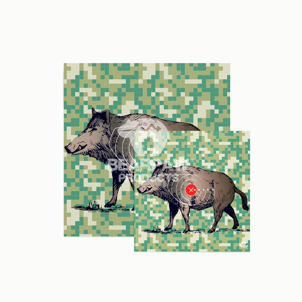 Scheibenauflage Bearpaw, 2D-Wildschwein_Neu