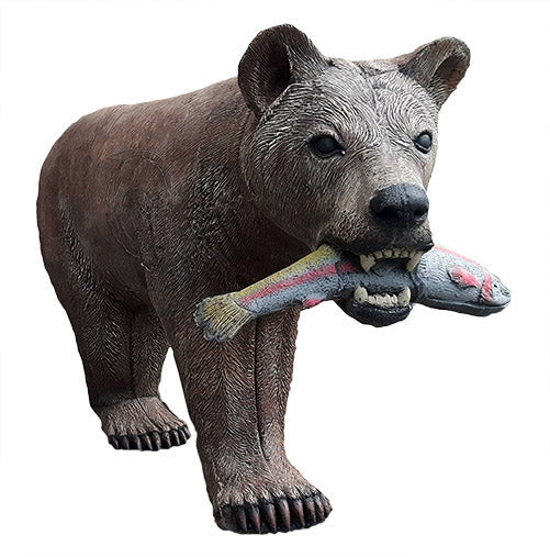 Wildcrete Bär mit Fisch