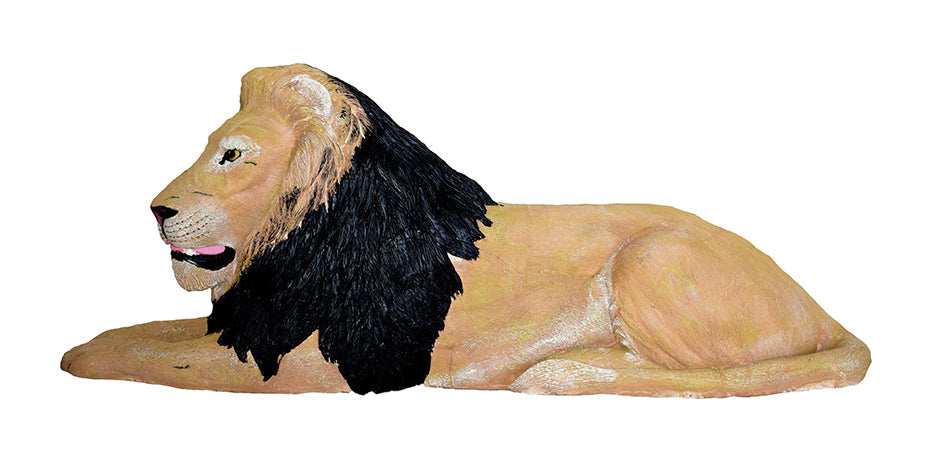 Wildcrete Löwe liegend