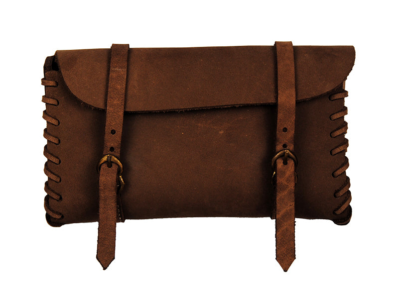 Gürteltasche mit Messingschnallen