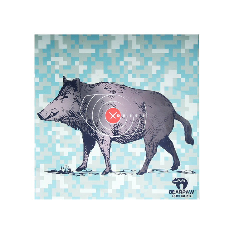 Scheibenauflage Bearpaw, 2D-Wildschwein