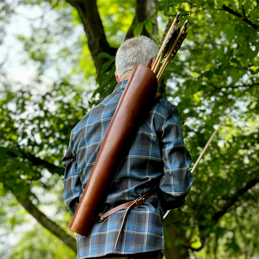 Bow-Targets Rückenköcher Slim Tube