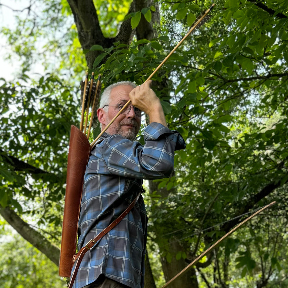 Bow-Targets Rückenköcher Slim Tube