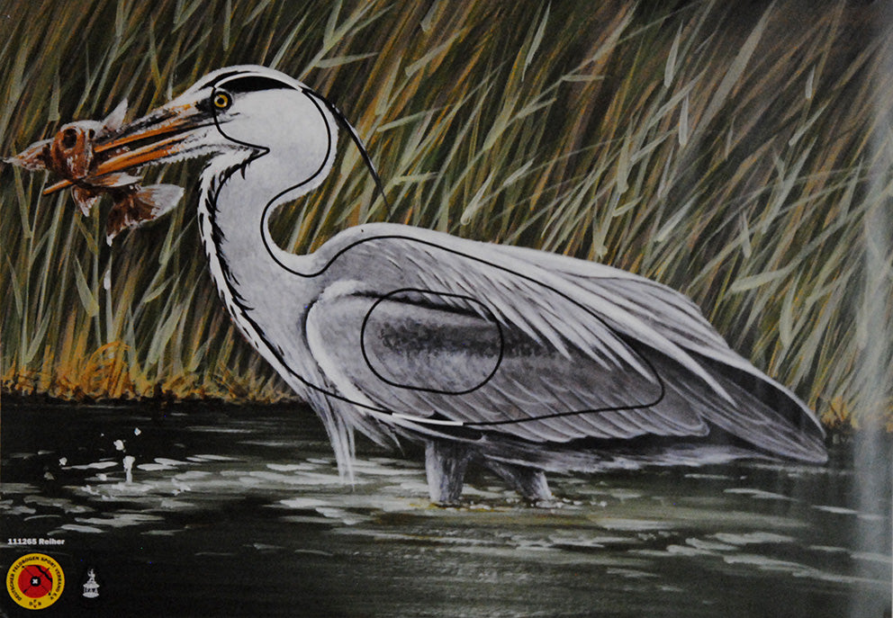 Scheibenauflage Krüger, Reiher