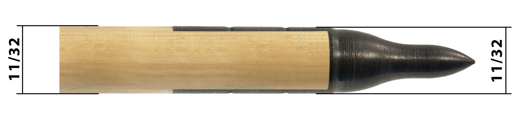 Bearpoint 3D-Klebespitze 11/32