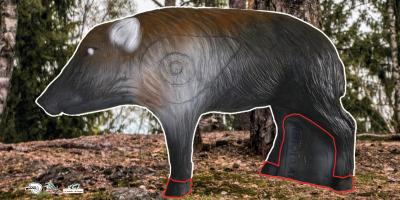 Scheibenauflage Leitold, 2D-Überläufer Keiler