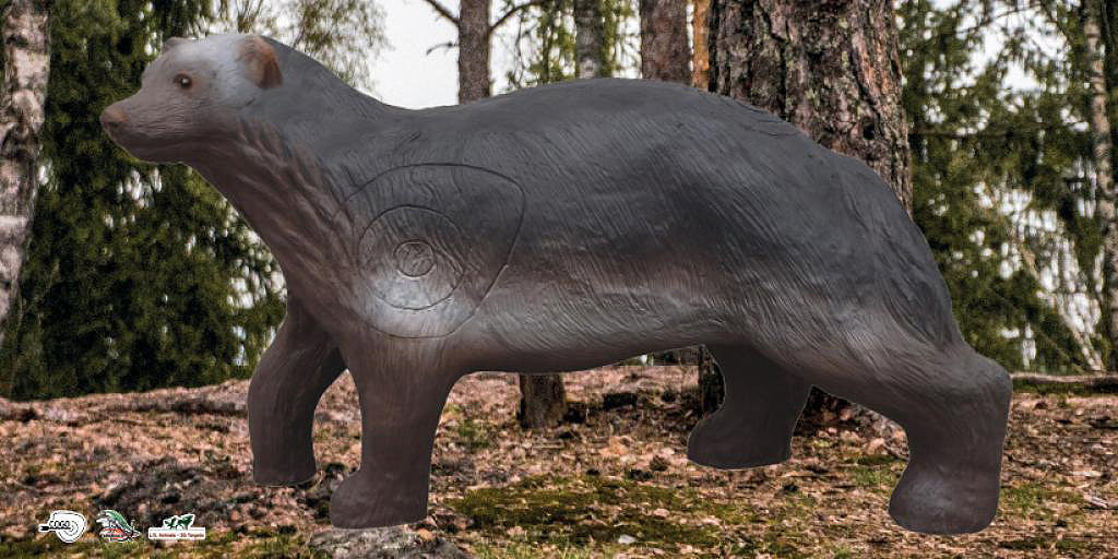 Scheibenauflage Leitold, 2D-Vielfraß