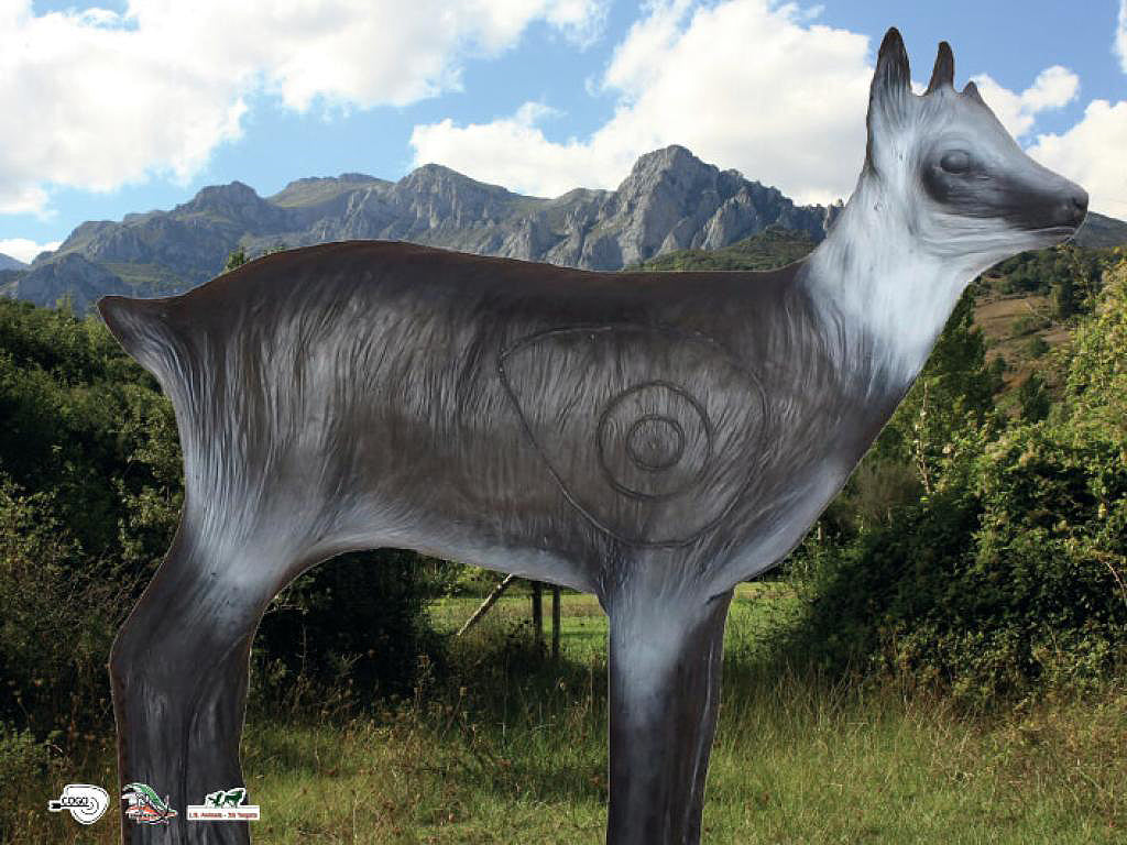 Scheibenauflage Leitold, 2D-Gamskitz