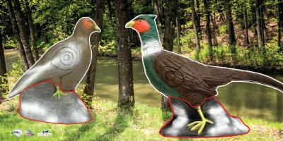 Scheibenauflage Leitold, 2D-Fasanenpaar