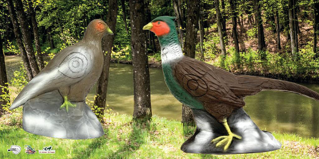 Scheibenauflage Leitold, 2D-Fasanenpaar