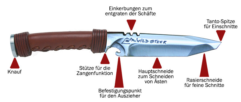 WILDSTEER-Messer