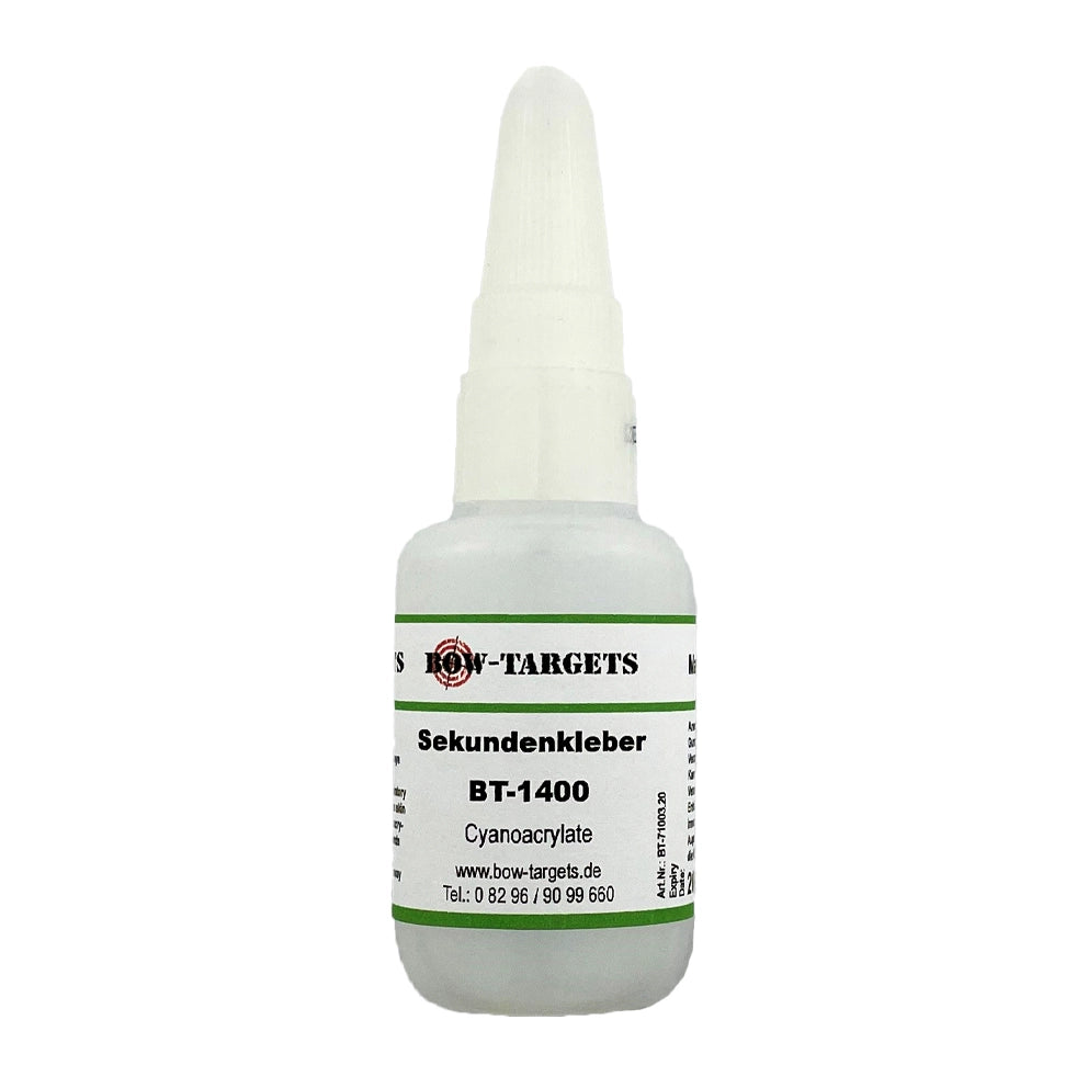 Bow-Targets Sekundenkleber BT-1400 20 g